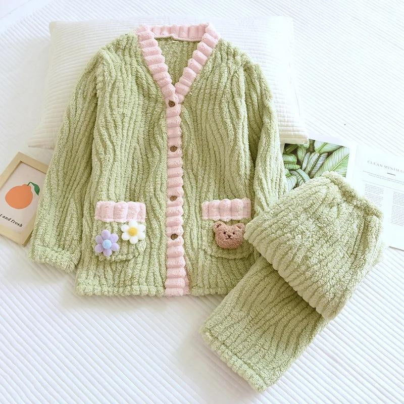 Pyjama molleton femme - XL