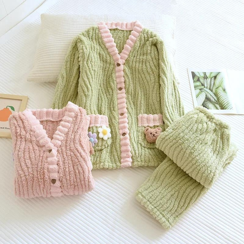 Pyjama molleton femme - 