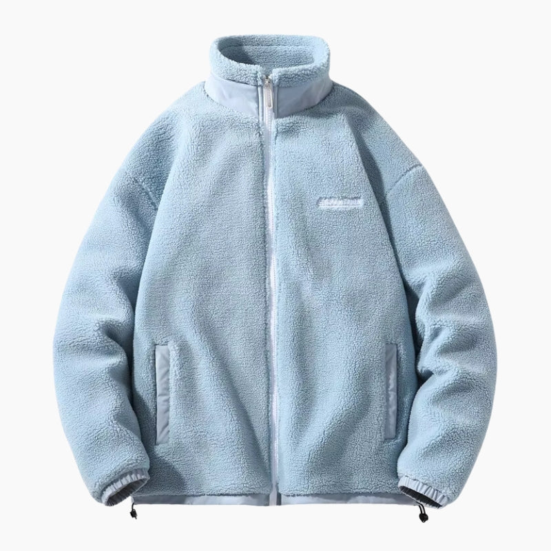 Veste polaire sherpa homme