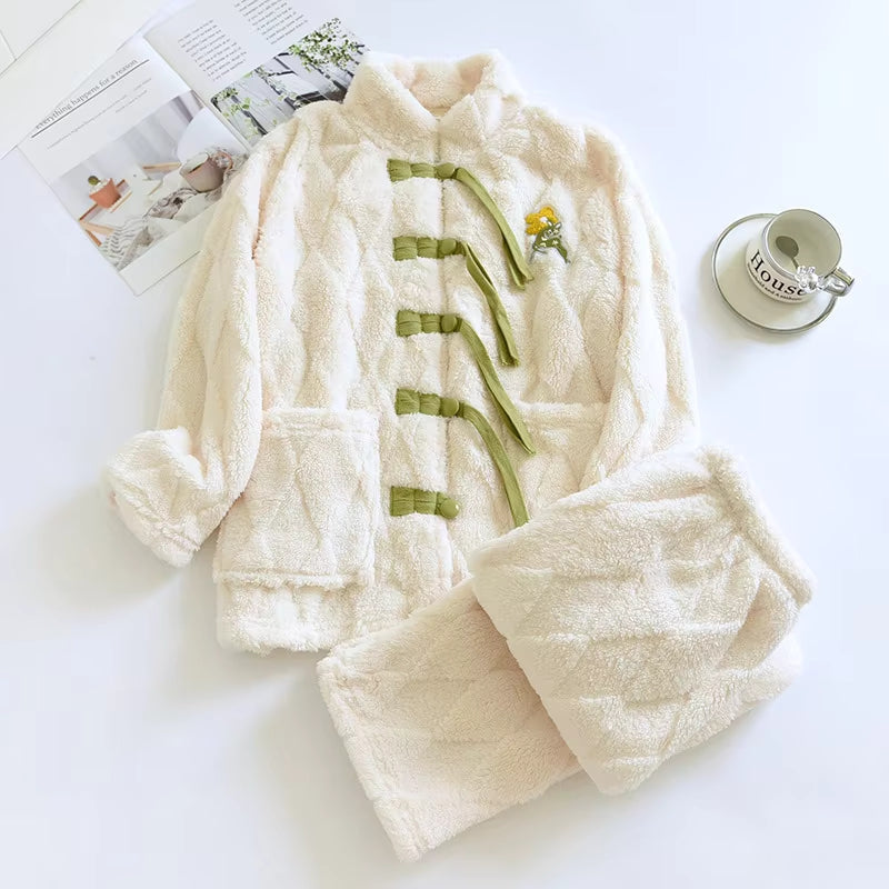 Pyjama douillet femme - 
