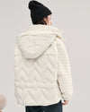 Manteau blanc cassé femme Pilou Pilou
