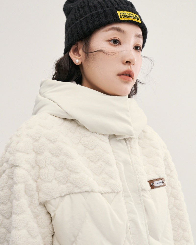 Manteau blanc cassé femme Pilou Pilou