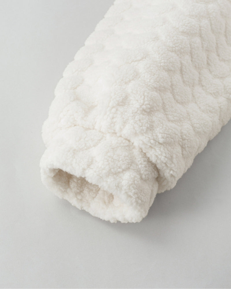 Manteau blanc cassé femme Pilou Pilou