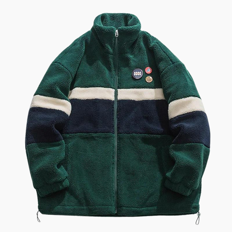 Manteau polaire homme