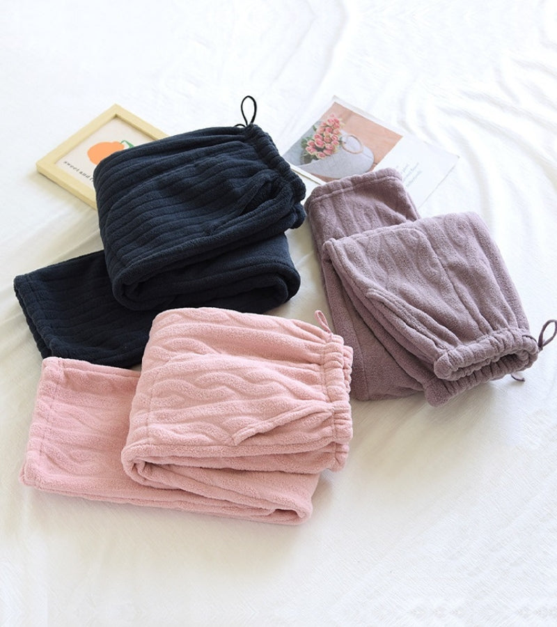 Pantalon pyjama chaud femme - 
