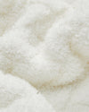 Plaid blanc doux