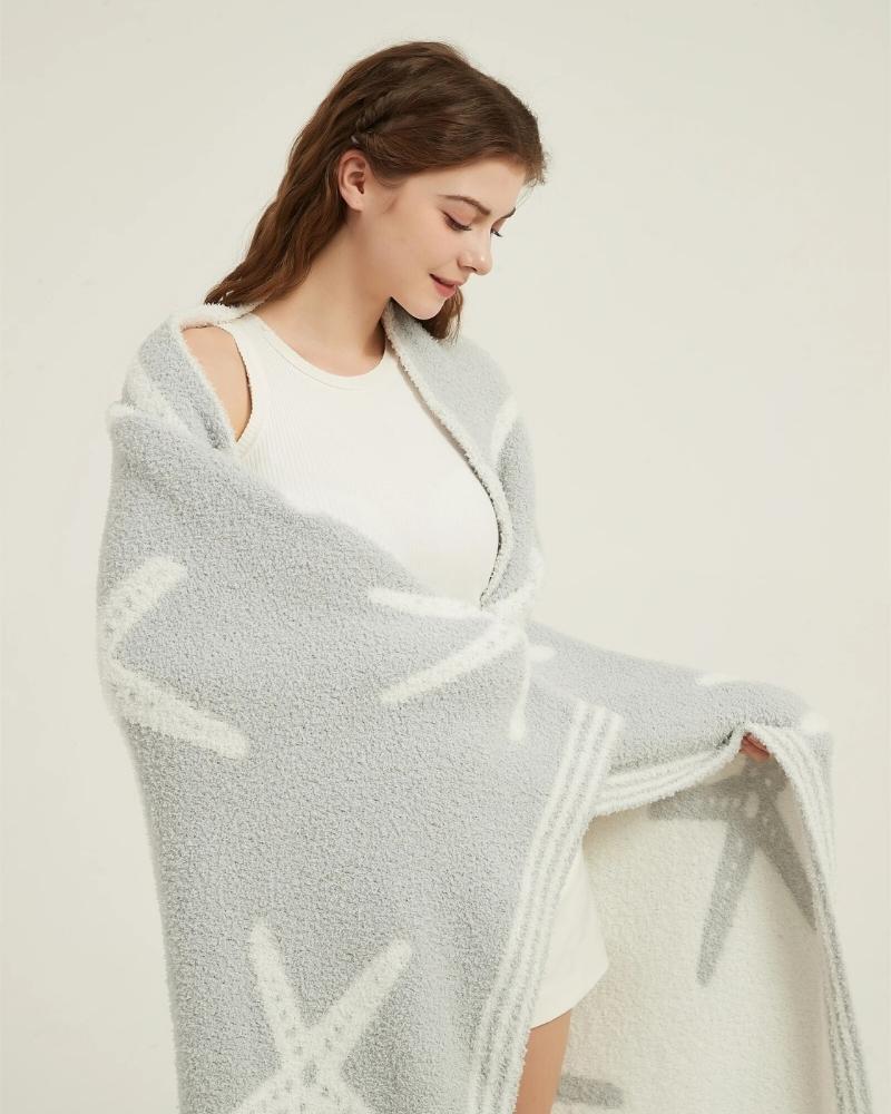 Plaid microfibre Pilou Pilou