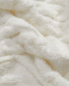 Plaid polaire blanc
