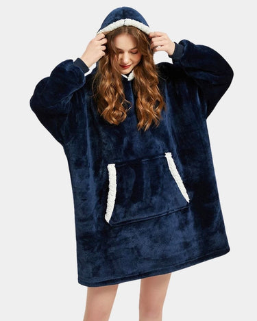 Poncho Polaire Bleu Marine Bleu-Marine The Kloody®