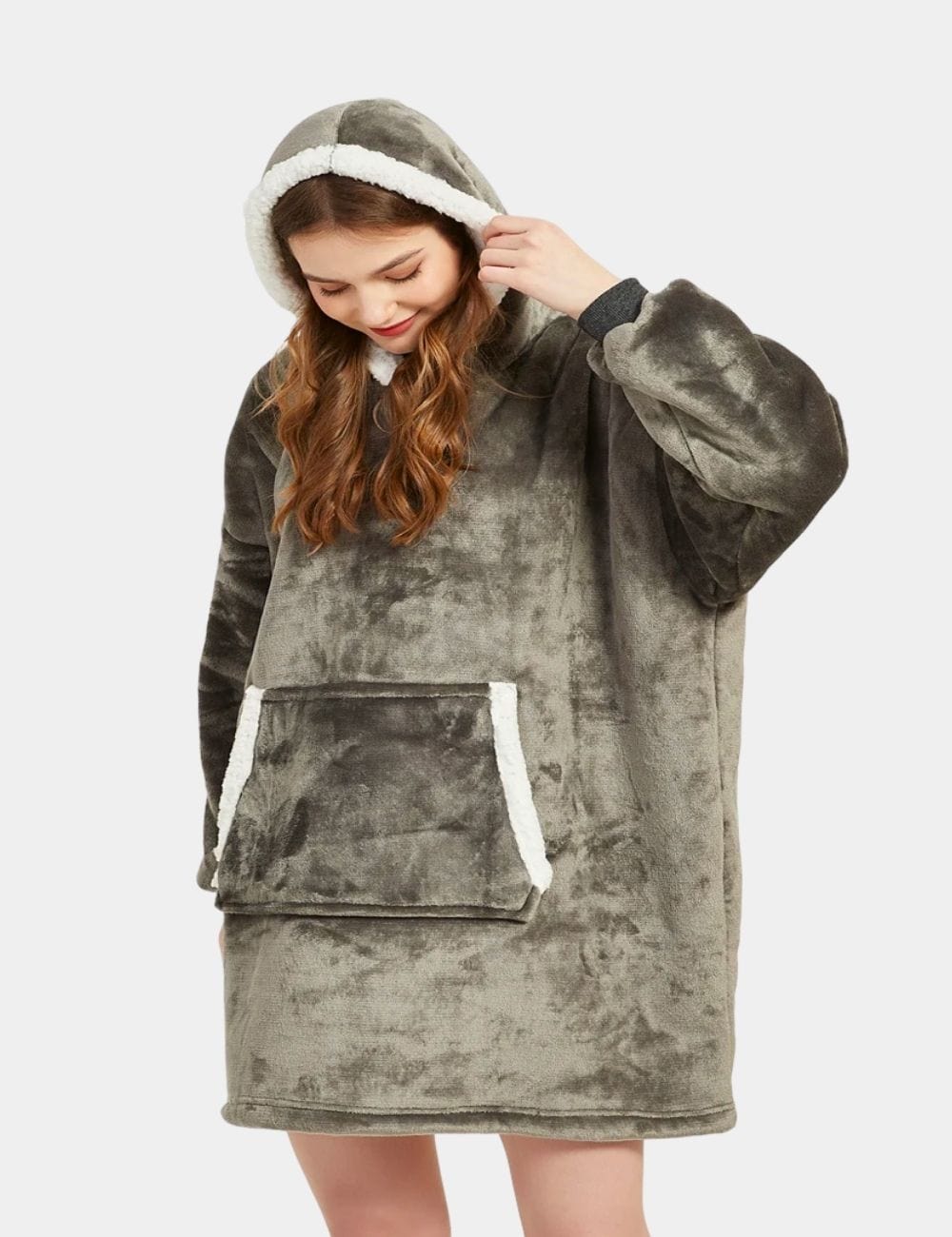 Poncho Polaire Maison Gris The Kloody®