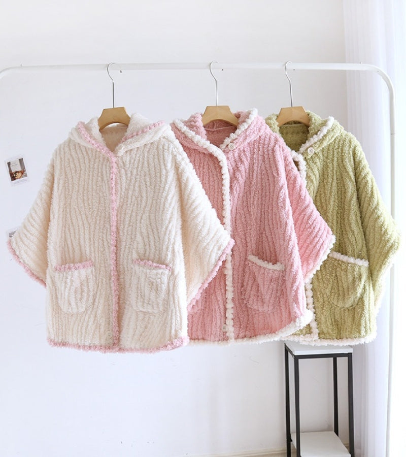 Poncho pyjama femme - 
