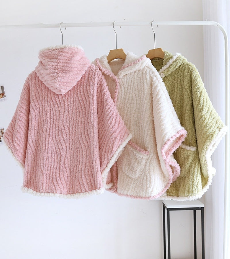 Poncho pyjama femme - 