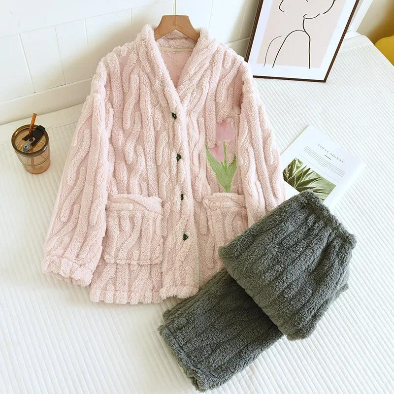 Pyjama fleuri Pilou Pilou - XL