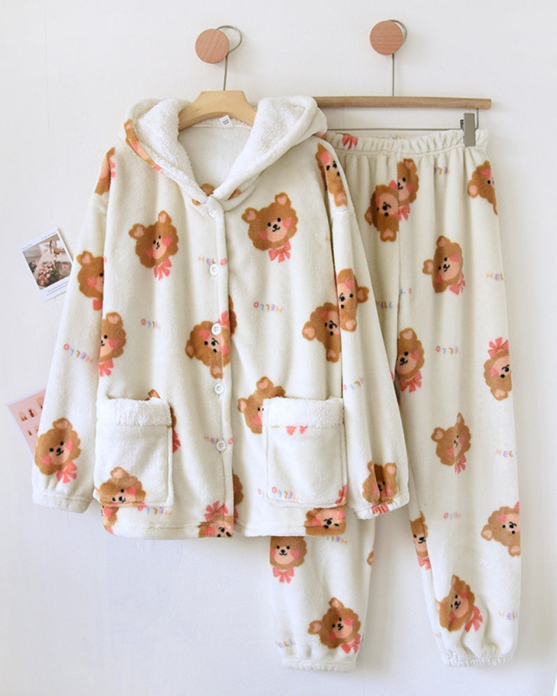 Pyjama ours polaire - XL