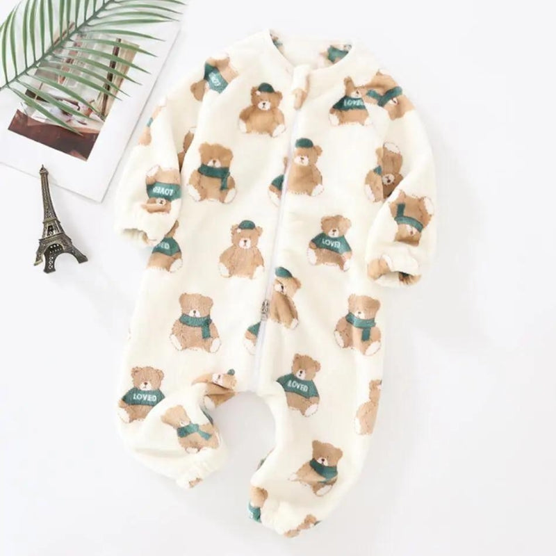 Pyjama velours bébé