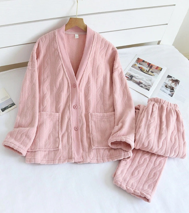 Pyjama velours femme - XL