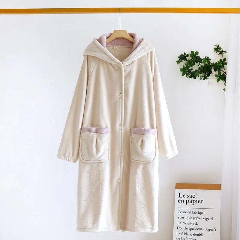 Robe de chambre douillette femme - XL