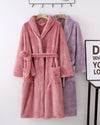Robe de chambre femme très chaude laine - 