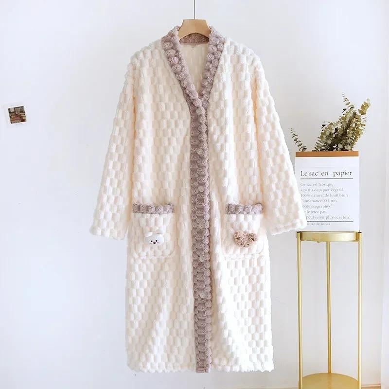 Robe de chambre hiver femme - XL