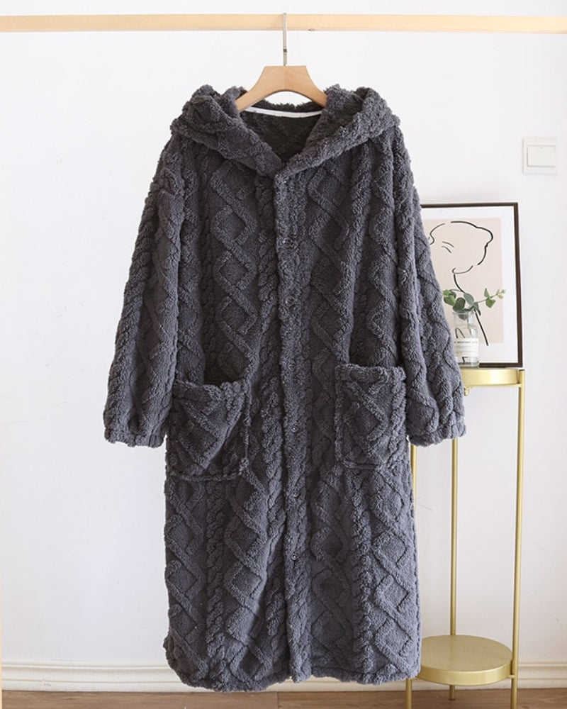 Robe de chambre homme hiver
