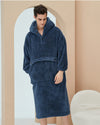 Robe de chambre homme laine