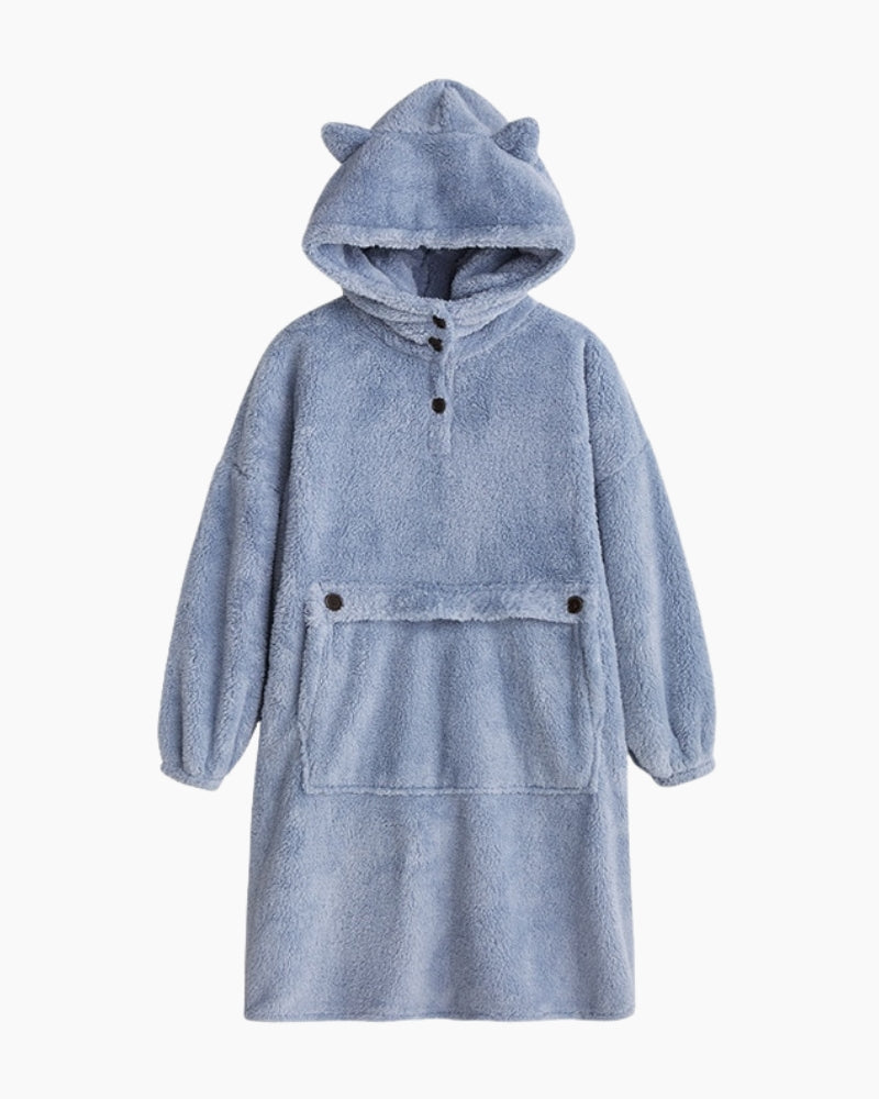 Robe de chambre homme polaire