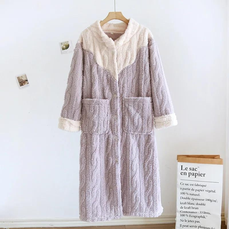 Robe de chambre plaid - XL