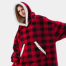 Sweat Plaid Femme Sweat Plaid Carreaux Rouge-Carreaux / Unique