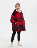 Sweat Plaid Sweat Plaid Sherpa Carreaux / Enfant (109cm)