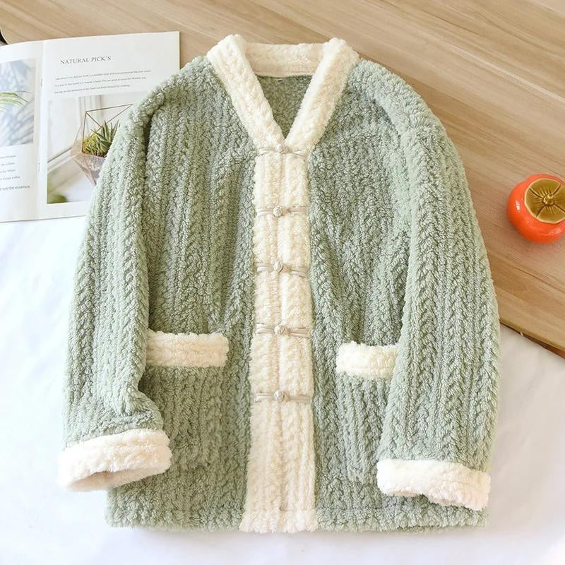 Sweat pyjama vert Pilou Pilou - XL