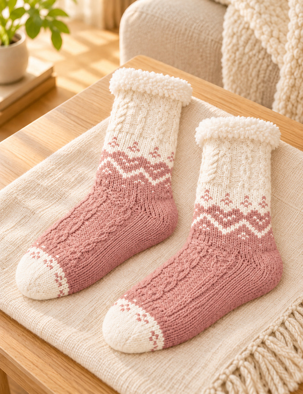 chaussettes rose : 02 paire seule