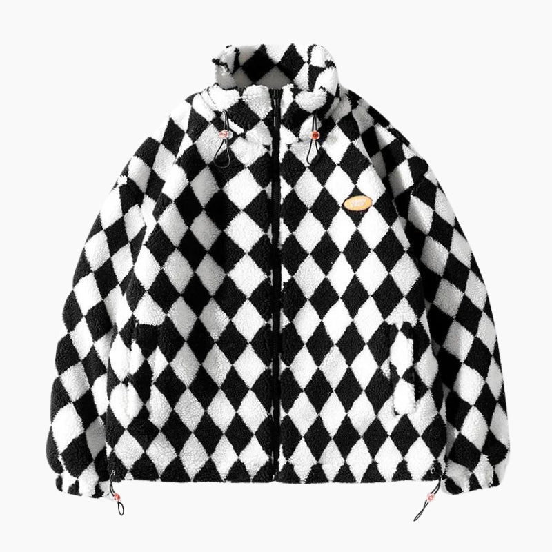 Veste à carreaux femme Pilou Pilou