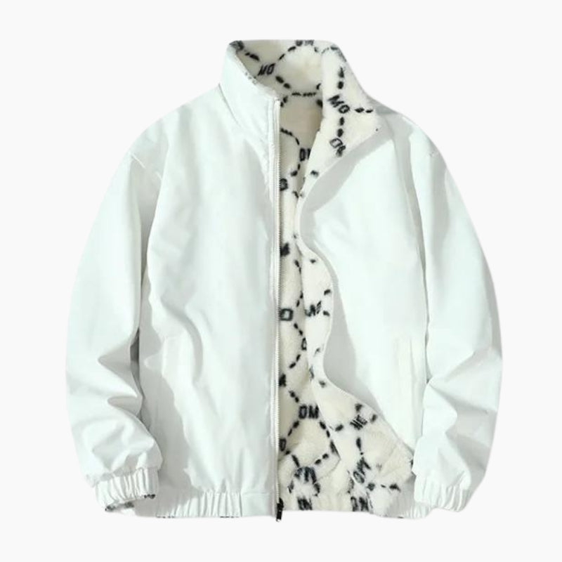 Veste fausse fourrure homme