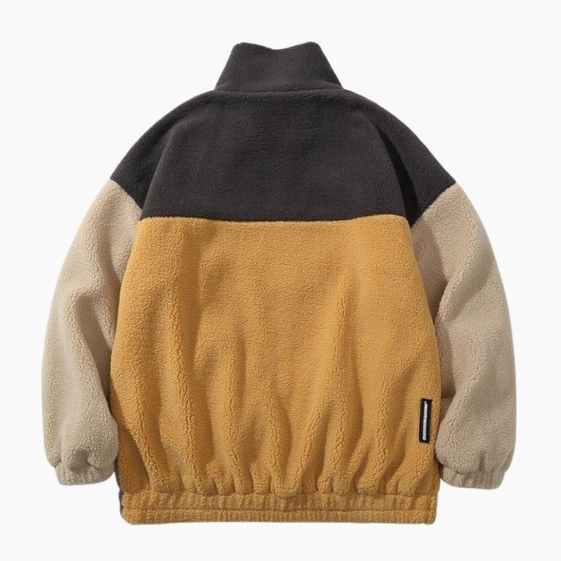 Veste molletonnée homme