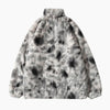 Veste peau lainée homme