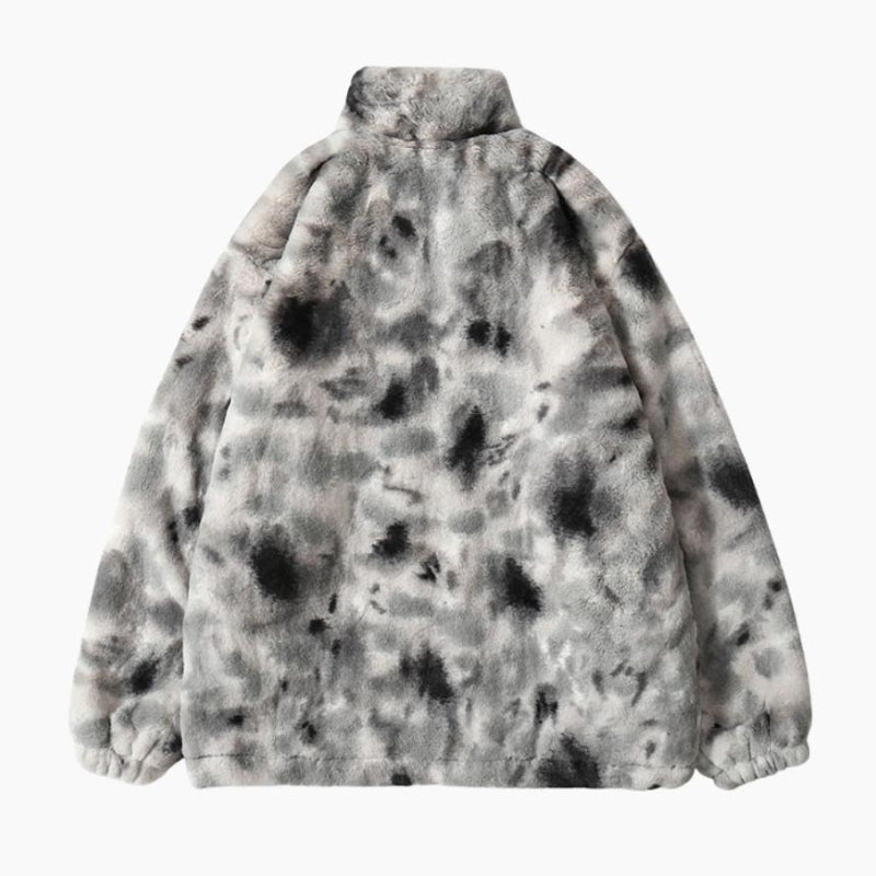 Veste peau lainée homme