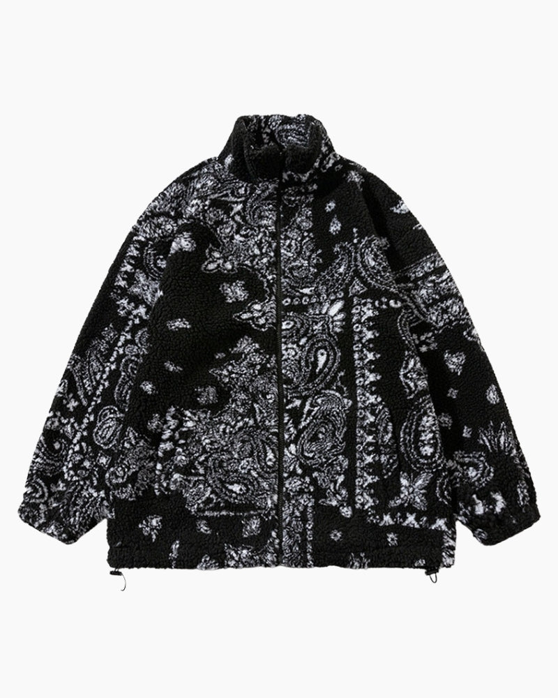 Veste peluche homme