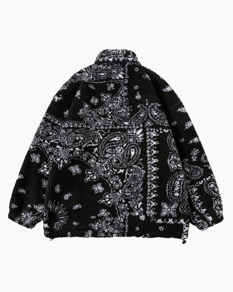 Veste peluche homme