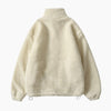 Veste polaire blanche homme