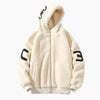 Veste polaire capuche homme