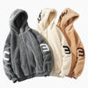 Veste polaire capuche homme