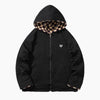 Veste polaire carreaux homme