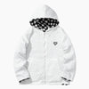 Veste polaire carreaux homme
