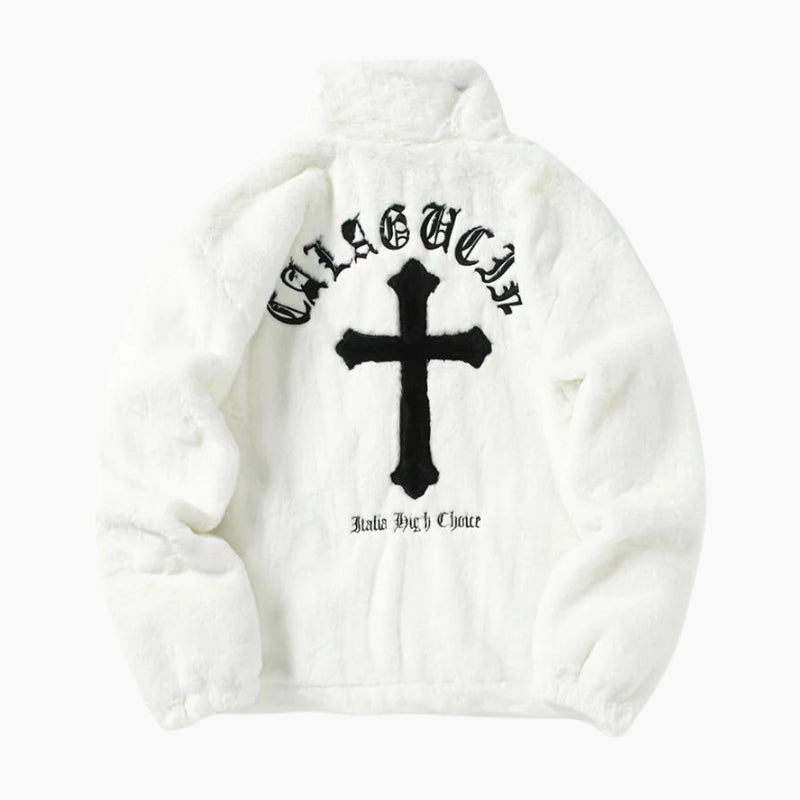 Veste polaire sherpa femme