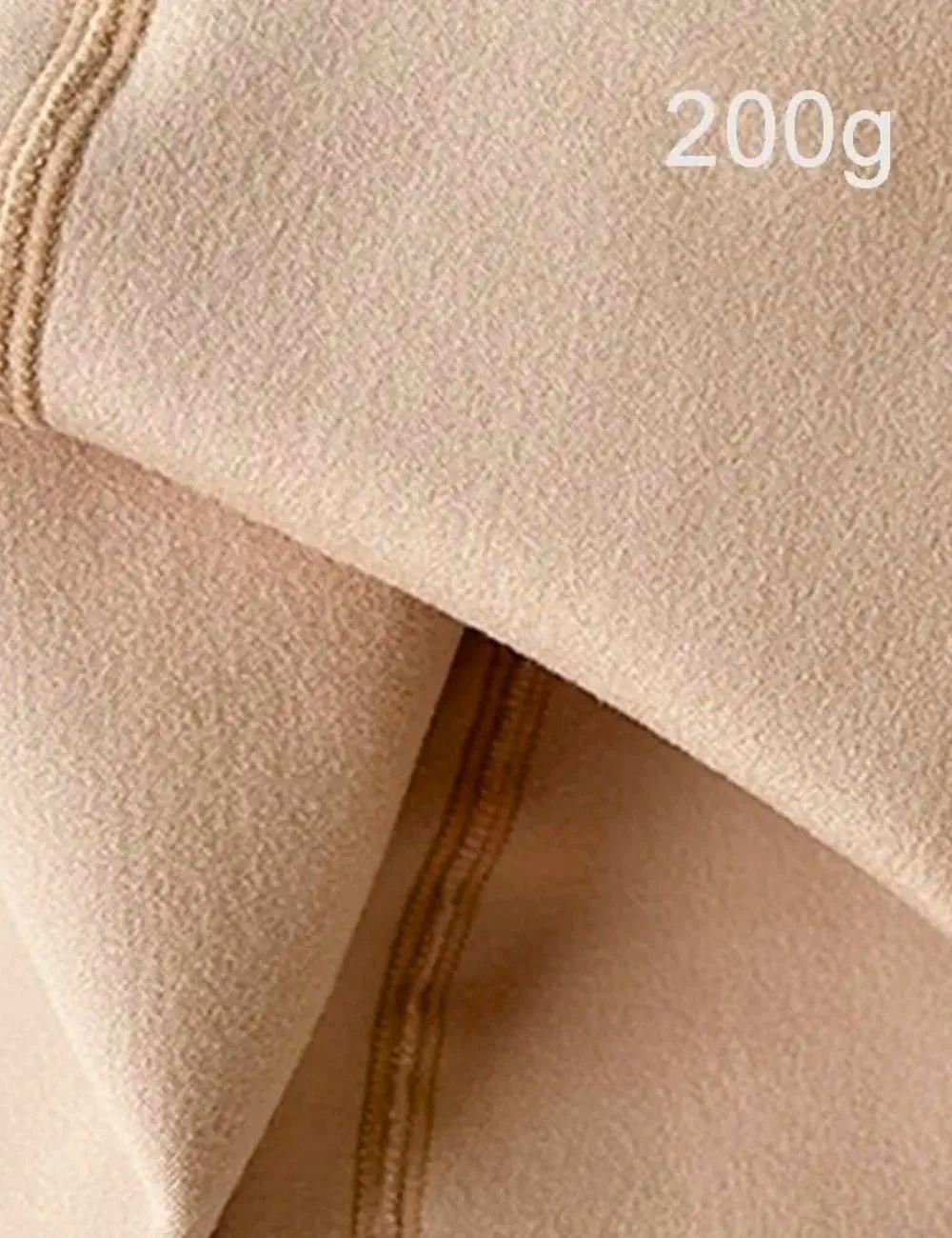 collant polaire beige 2